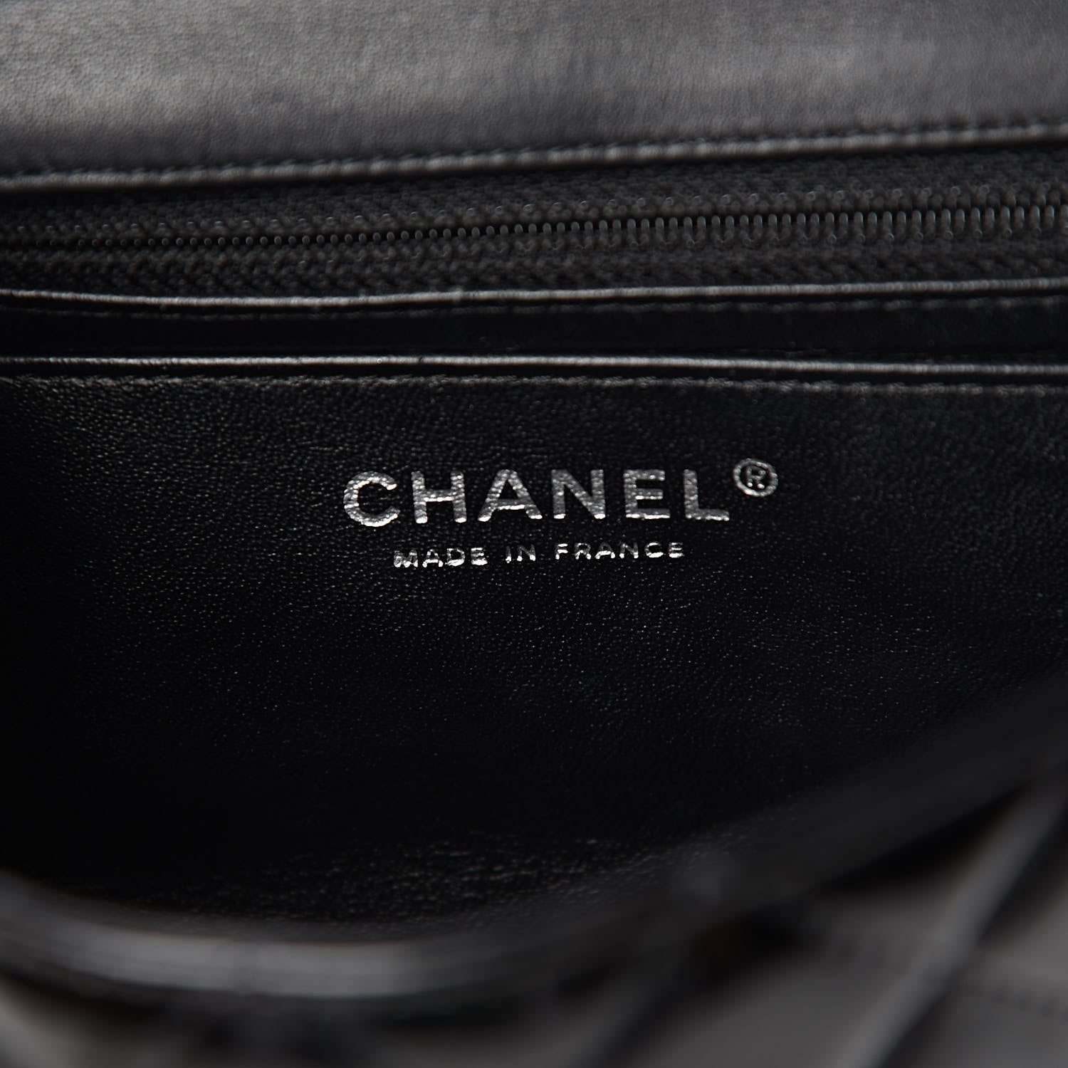 Chanel Patent Calfskin Quilted Mini Rectangular Flap Black 6 of 12