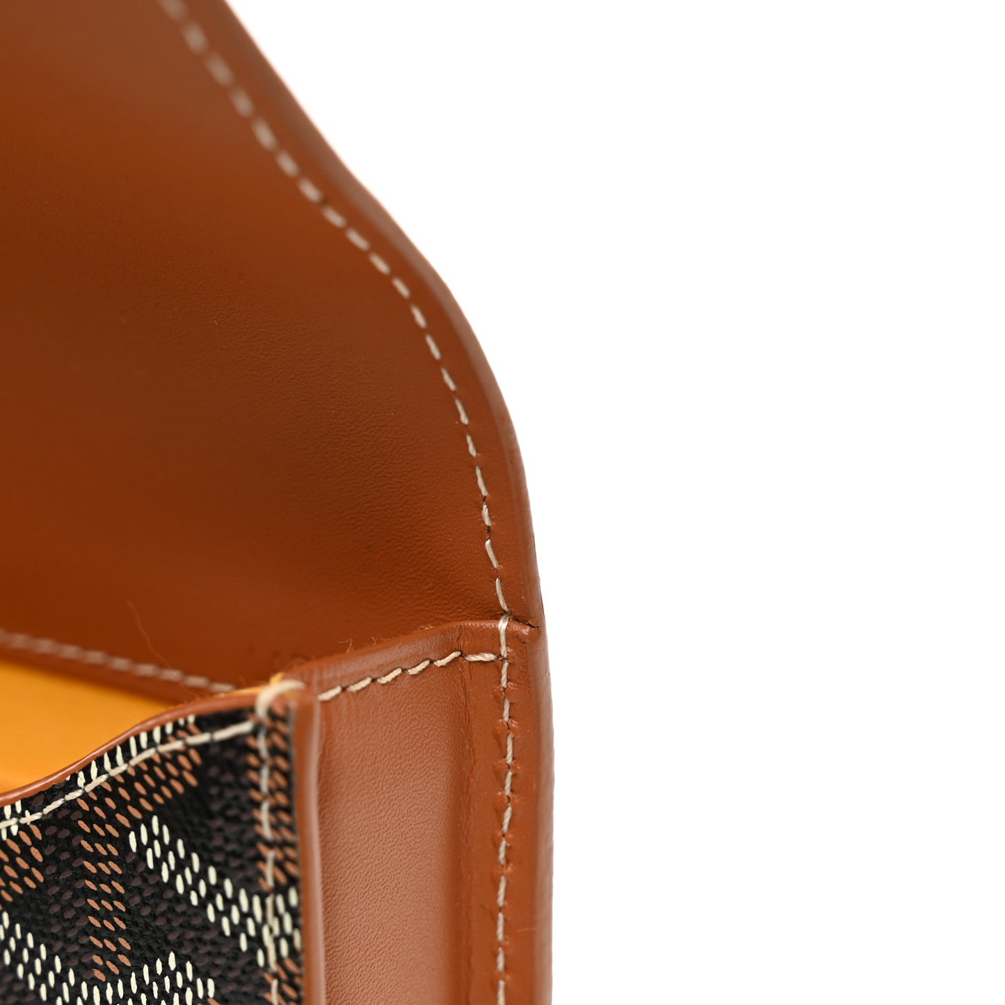 Goyardine Monte Carlo Mini Case Black Gold