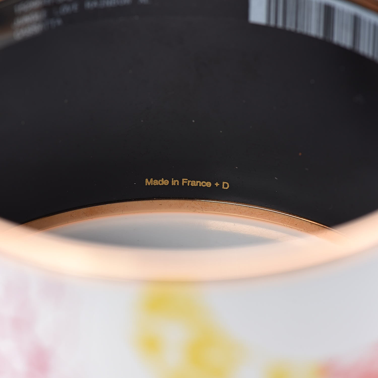 Hermes Enamel Printed Jungle Love Rainbow Extra Wide Bracelet 70 Cassatta 4 of 6