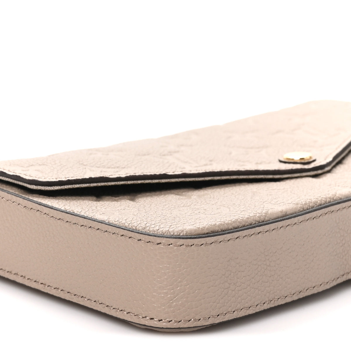 Louis Vuitton Empreinte Pochette Felicie Chain Wallet Tourterelle 9 of 10