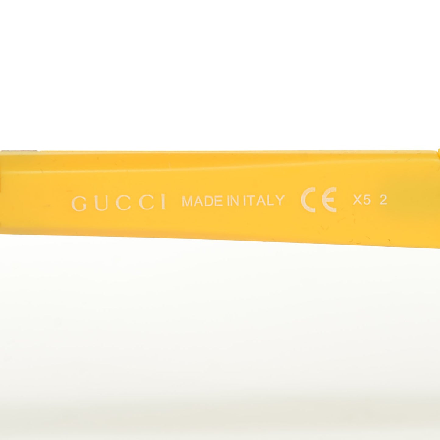 Rubber Diamante Sunglasses GG 1030/N/S Yellow