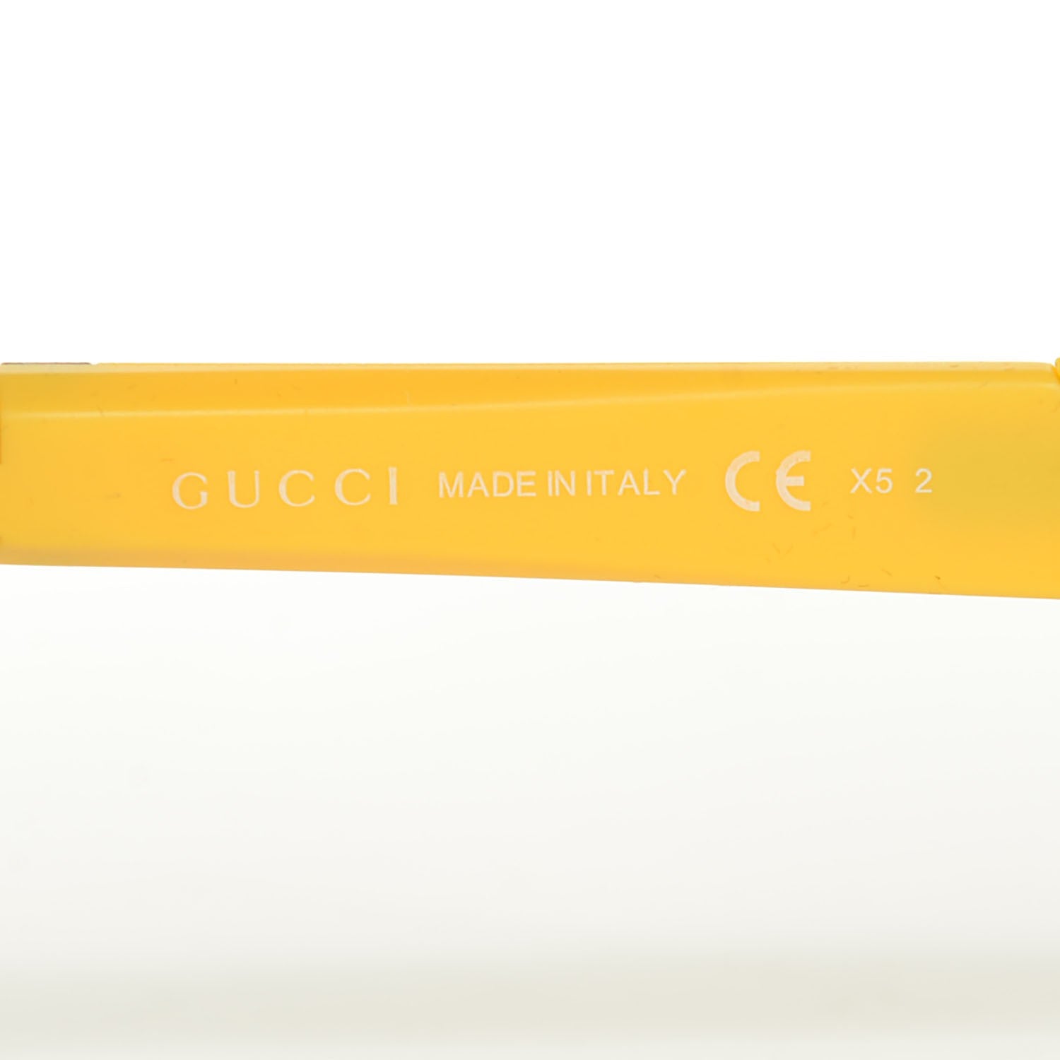 Gucci Rubber Diamante Sunglasses GG 1030/N/S Yellow 11 of 12