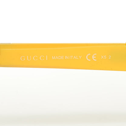 Gucci Rubber Diamante Sunglasses GG 1030/N/S Yellow 11 of 12