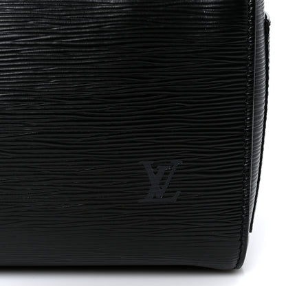 Louis Vuitton Epi Speedy 30 Black 7 of 14