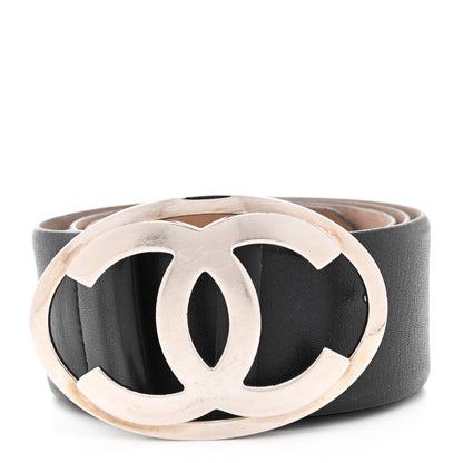 Chanel Calfskin CC Belt 90 36 Black 1 of 7