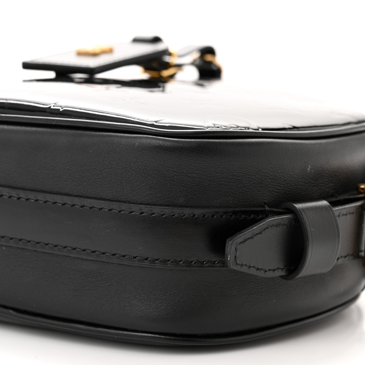 Louis Vuitton Vernis Boite Chapeau Souple MM Black 10 of 11
