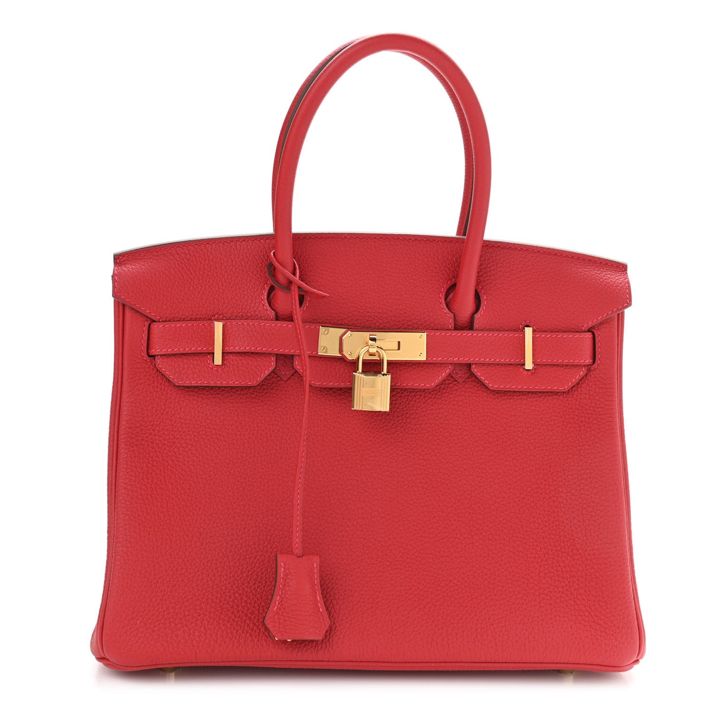 Togo Birkin 30 Rouge Casaque