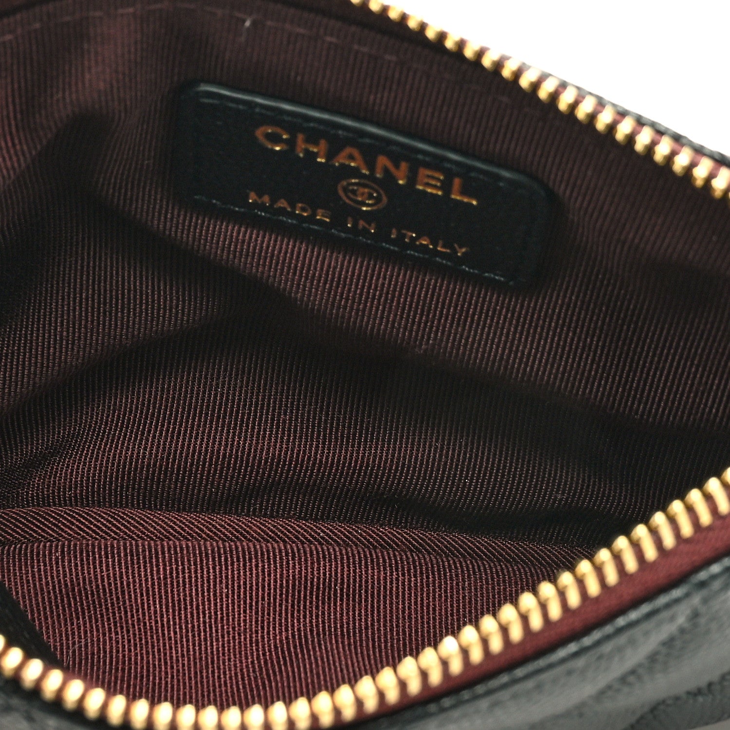 Chanel Caviar Quilted Small Cosmetic Case Black 5 of 8