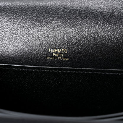 Hermes Evergrain Mini Sac Roulis Black 5 of 9