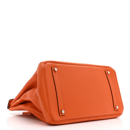 Hermes Togo Birkin 35 Orange 4 of 10