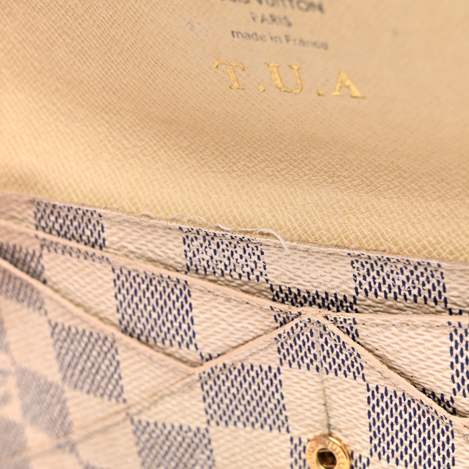 Louis Vuitton Damier Azur Long Origami Wallet 11 of 11