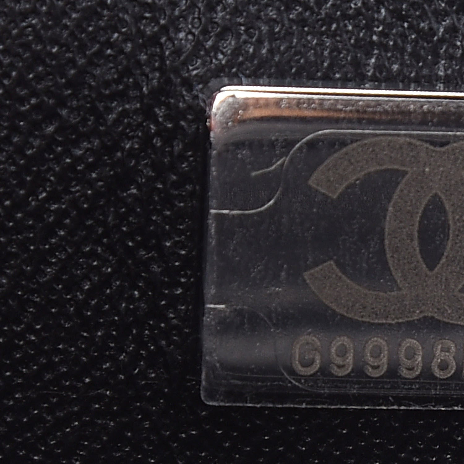 Chanel Lambskin Quilted Mini Rectangular Flap So Black 7 of 9