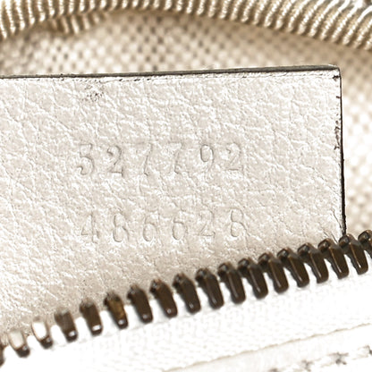 Gucci Grained Calfskin Small Logo Belt Bag White 6 of 10