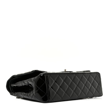 Chanel Patent Quilted Maxi Double Flap Black 3 of 25