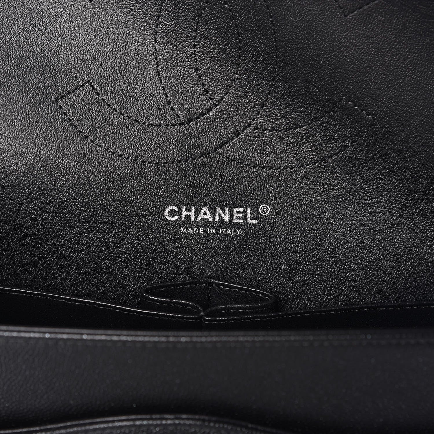 Chanel Iridescent Caviar Quilted Jumbo Double Flap Black 6 of 9