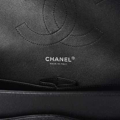 Chanel Iridescent Caviar Quilted Jumbo Double Flap Black 6 of 9