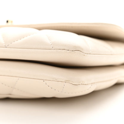 Chanel Lambskin Quilted Medium Trendy CC Flap White 10 of 12