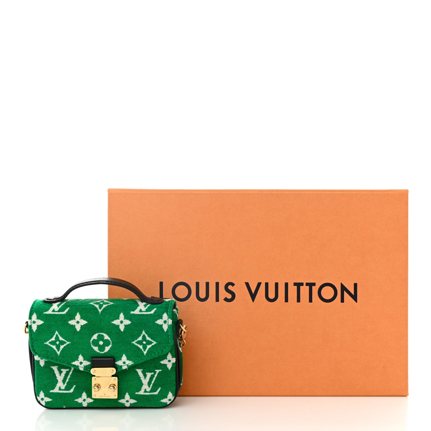 Louis Vuitton Monogram Jacquard Velvet Micro Metis Green 10 of 10