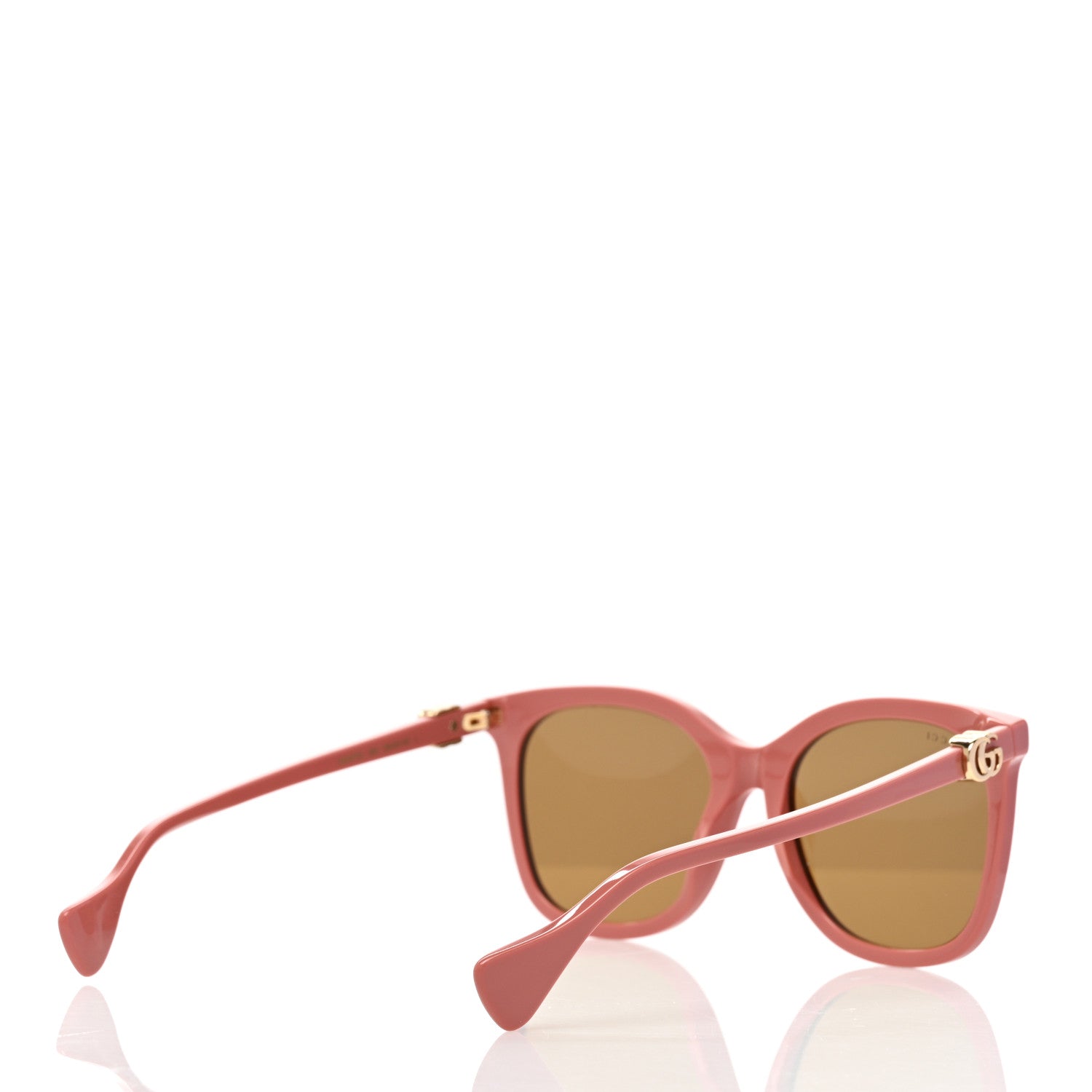 Gucci Acetate Round Sunglasses GG1071S Pink 4 of 8