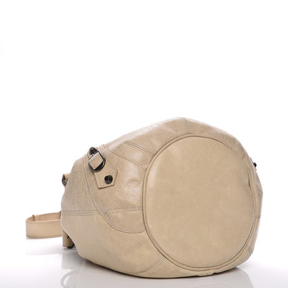 Balenciaga Agneau Classic Hardware Mini Pompon Praline 4 of 7