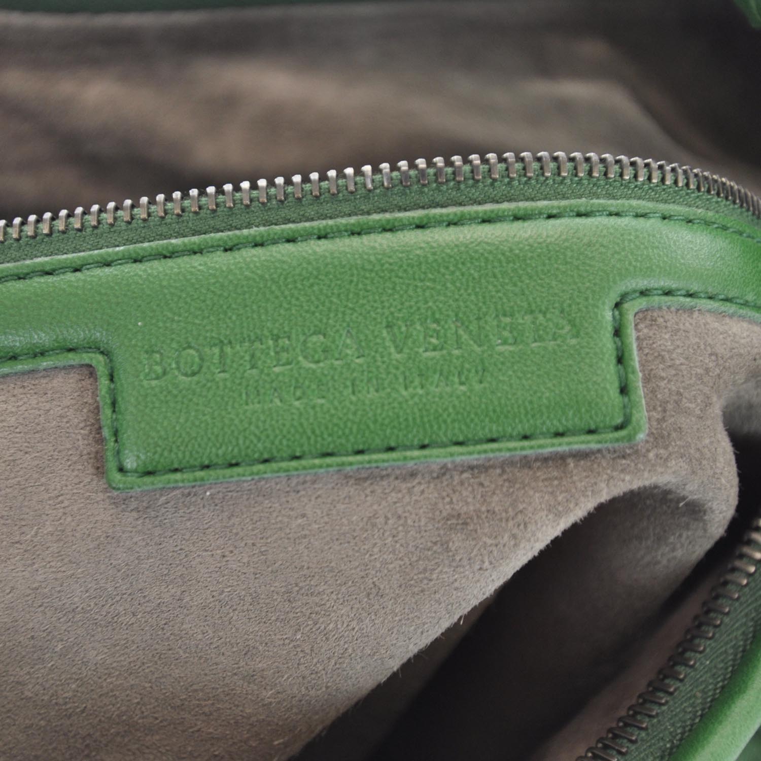Bottega Veneta Nappa Intrecciato Large Veneta Irish Green 8 of 10