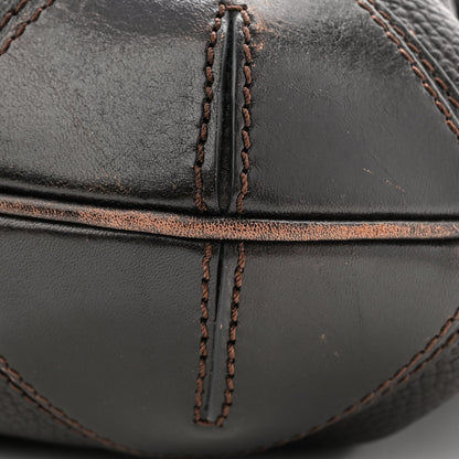 Burberry Grainy Calfskin Willenmore Hobo Black 11 of 12