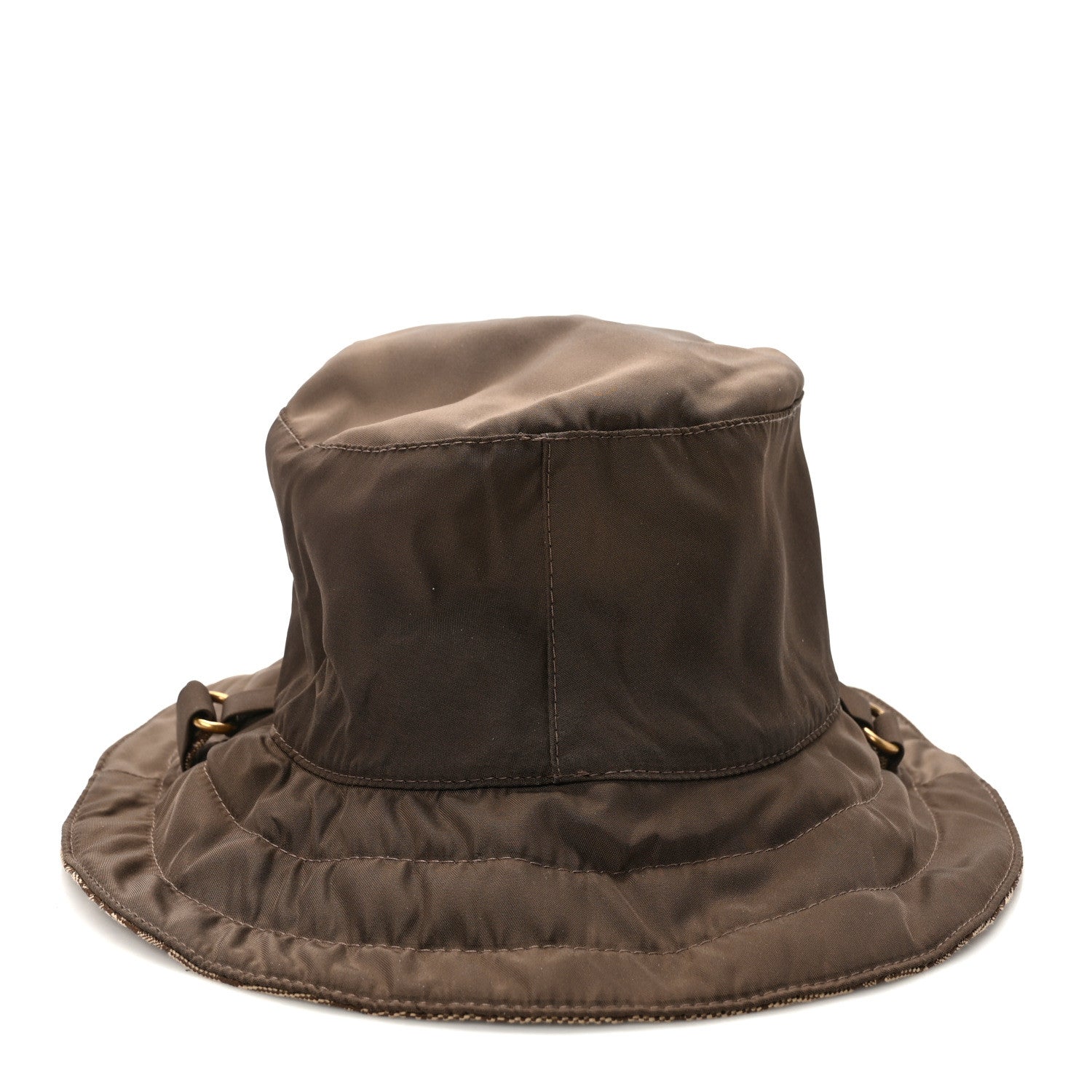 Gucci Canvas Monogram Reversible Bucket Hat Brown 12 of 14