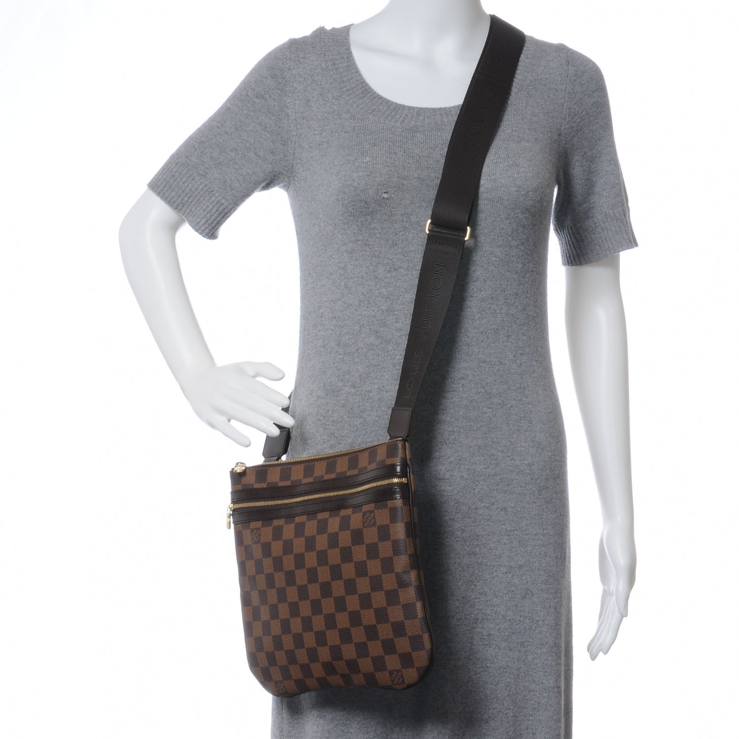 Louis Vuitton Damier Ebene Bosphore Pochette 2 of 7