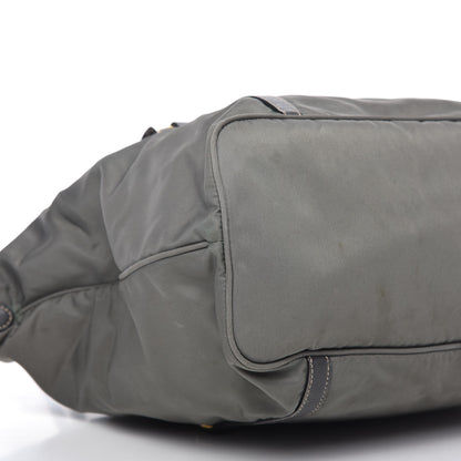 Prada Tessuto Nylon Saffiano Tote Grey 6 of 10