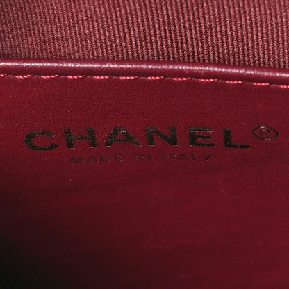 Chanel Lambskin Quilted CC Chain Hobo Black 6 of 10