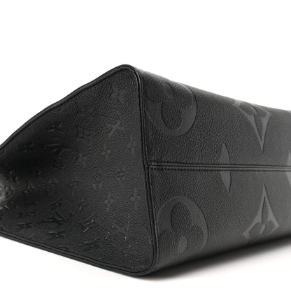 Louis Vuitton Empreinte Monogram Giant Onthego MM Black 8 of 9