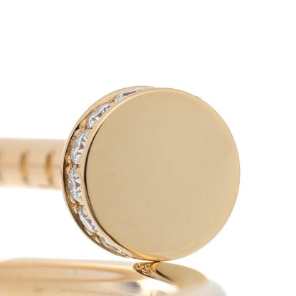 Cartier 18K Yellow Gold Diamond Small Juste Un Clou Bracelet 16 4 of 5