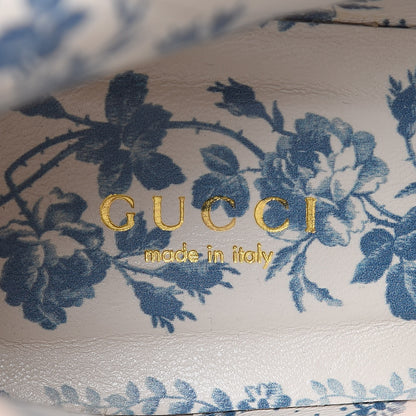 Gucci Softy Velvet Malaga Kid GG Victoire 55mm Ankle Boots 39 Black 8 of 9