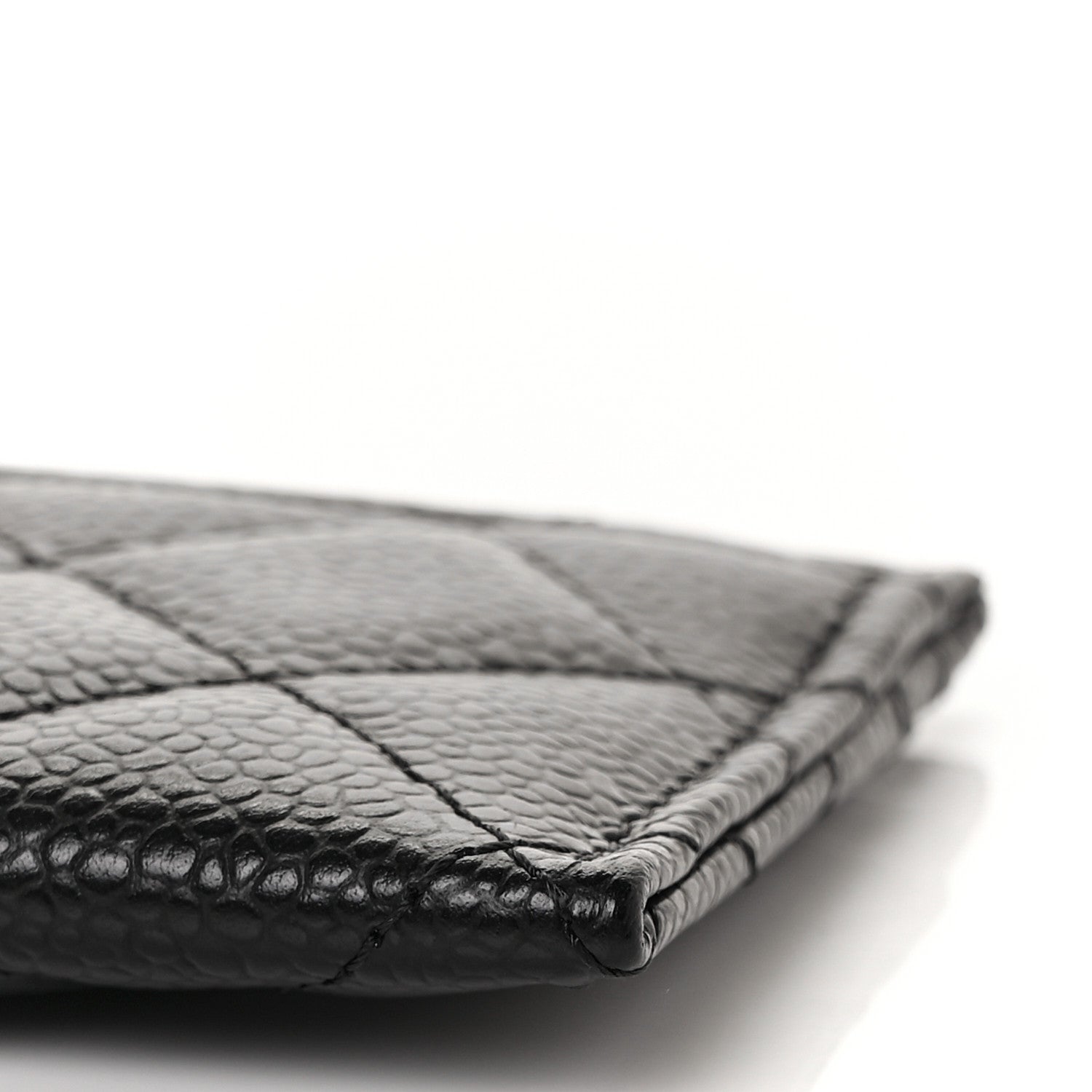 Chanel Caviar Quilted Card Holder Black 10 of 11