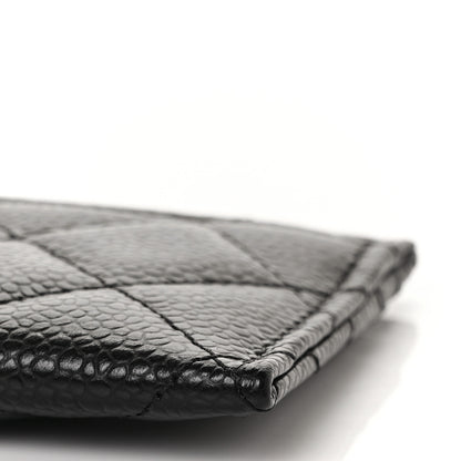 Chanel Caviar Quilted Card Holder Black 10 of 11