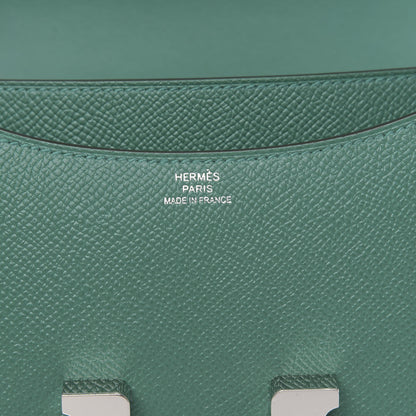 Hermes Epsom Constance 18 Vert Vertigo 7 of 10