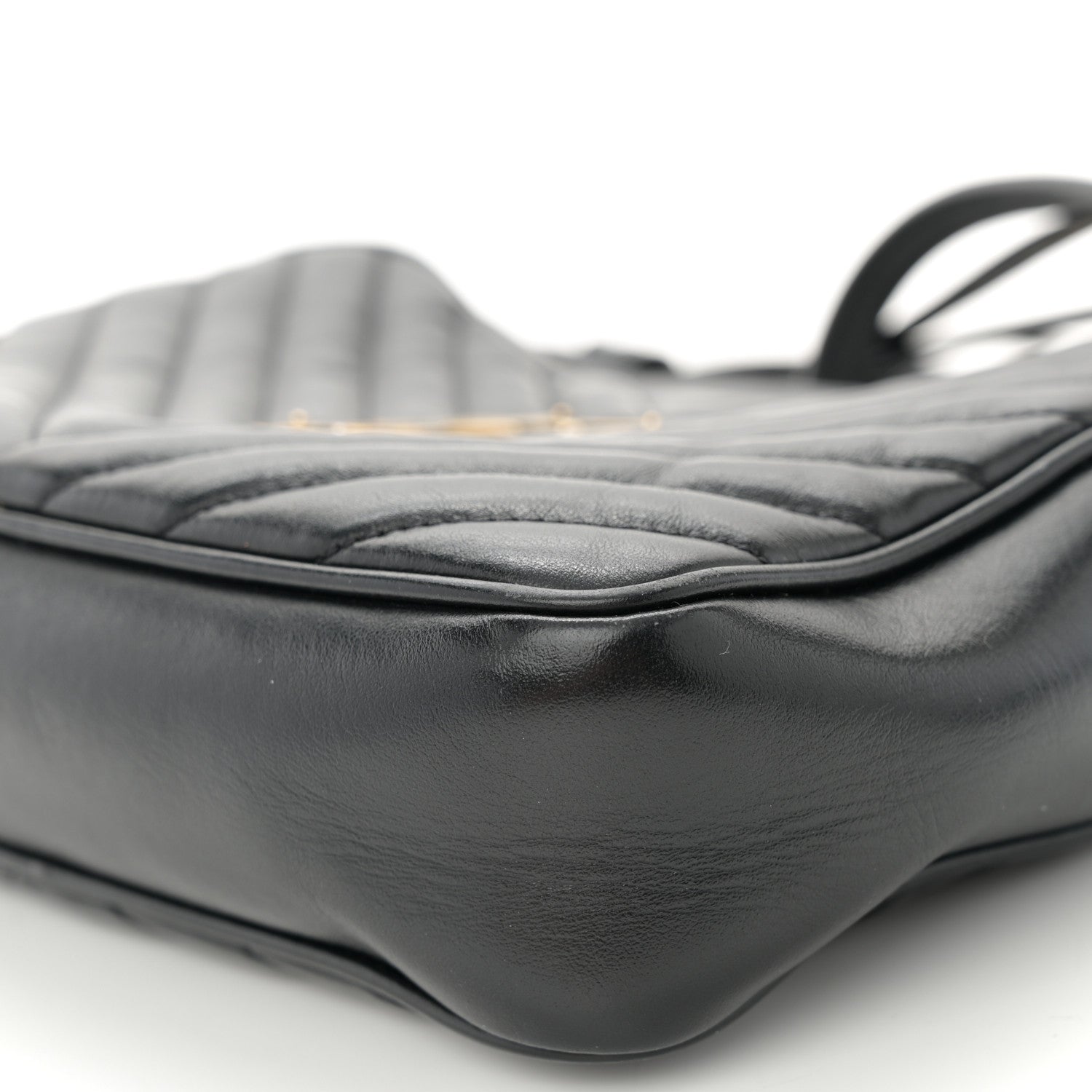 Saint Laurent Calfskin Matelasse Monogram Lou Camera Bag Black 10 of 10
