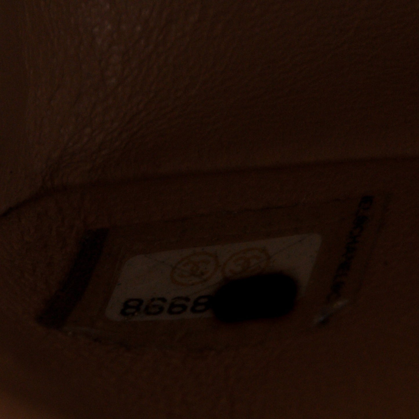 Caviar Quilted Small Double Flap Beige
