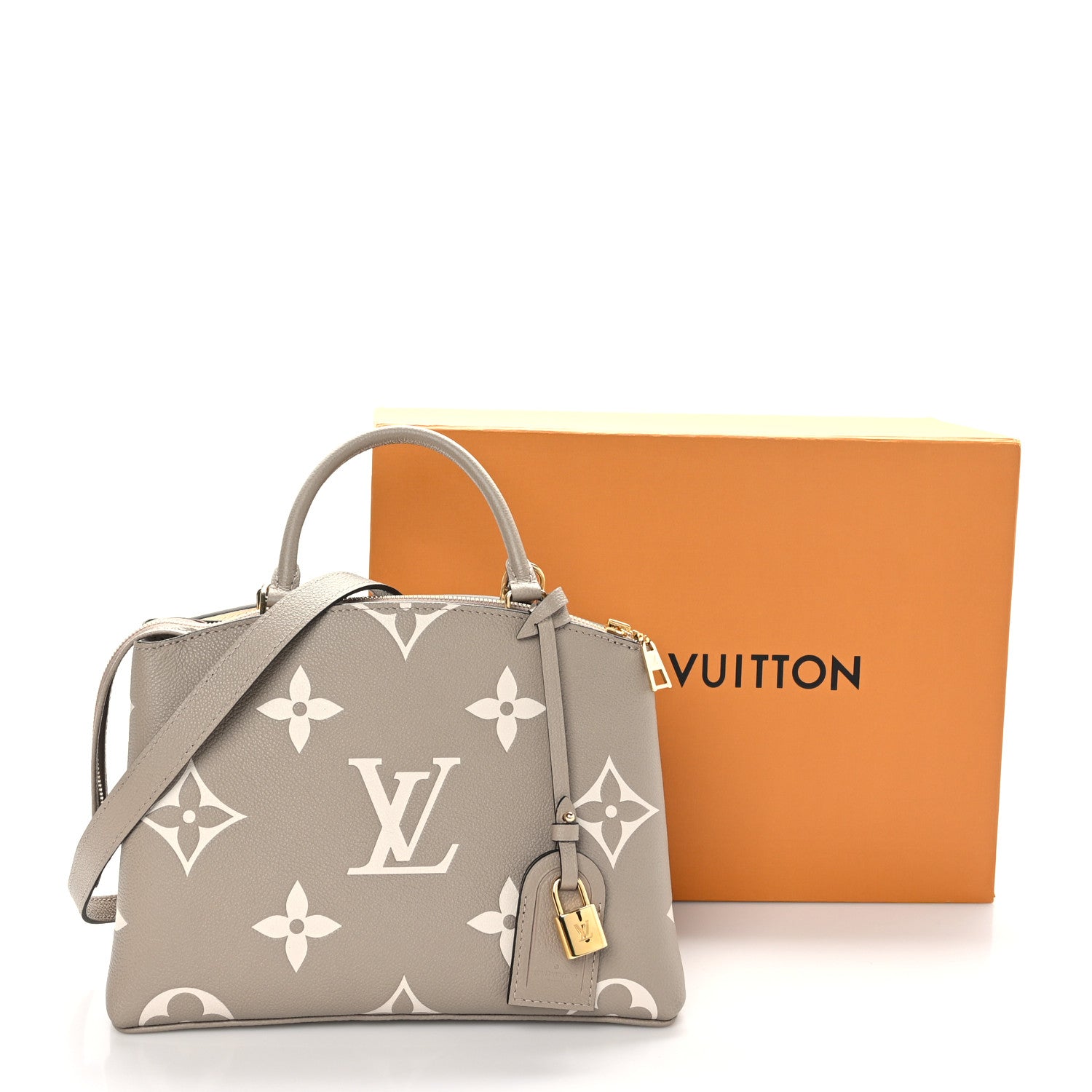 Louis Vuitton Empreinte Monogram Giant Petit Palais Tourterelle Creme 12 of 12