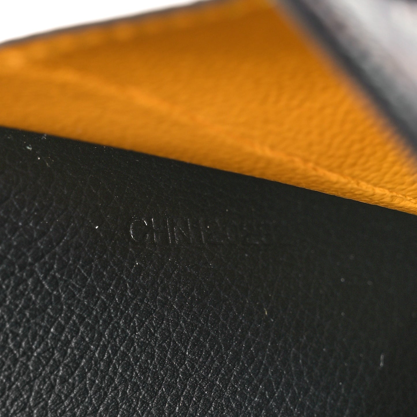 Goyardine Calfskin Chypre Wallet Pouch Black