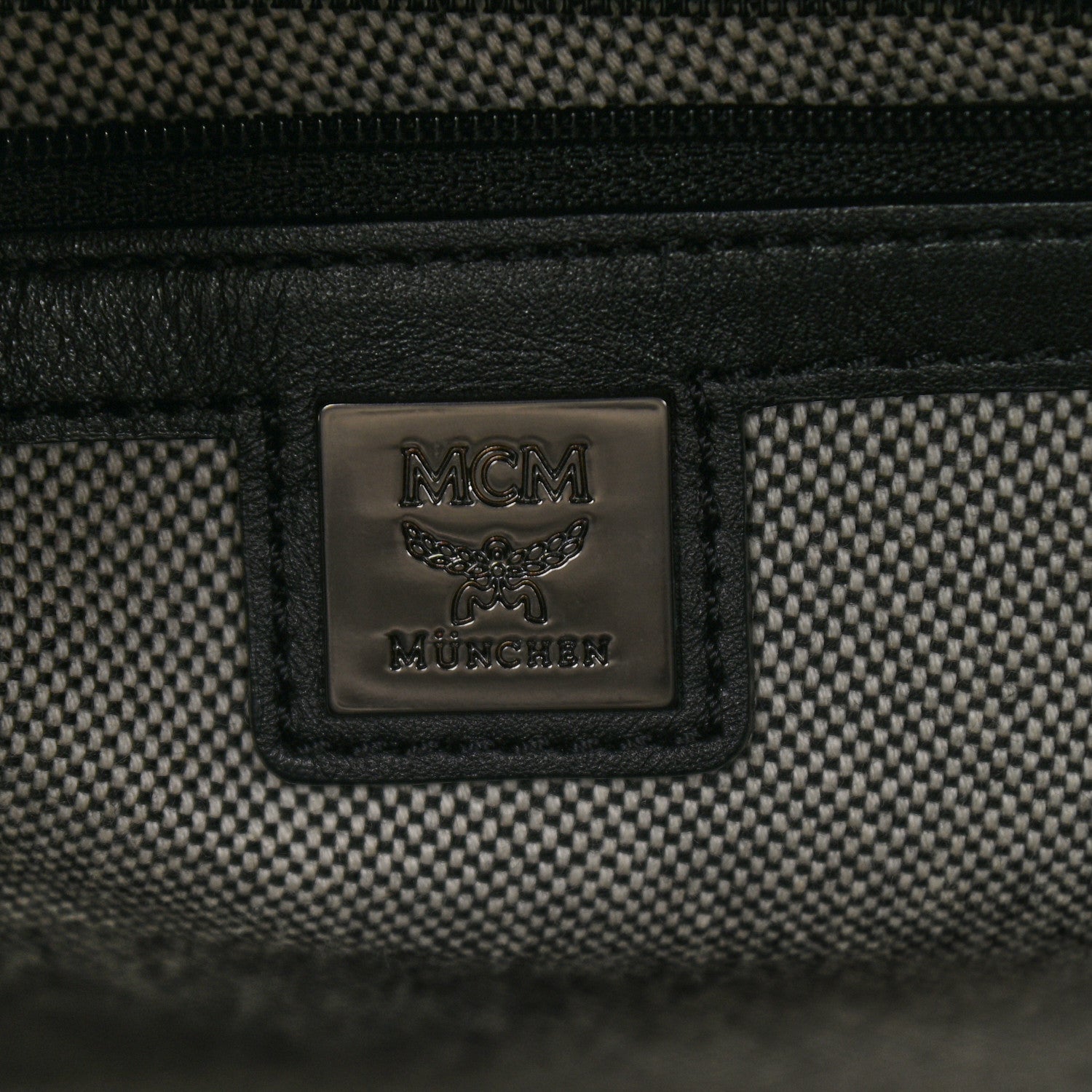 MCM Visetos Medium Stark Backpack Black 7 of 12