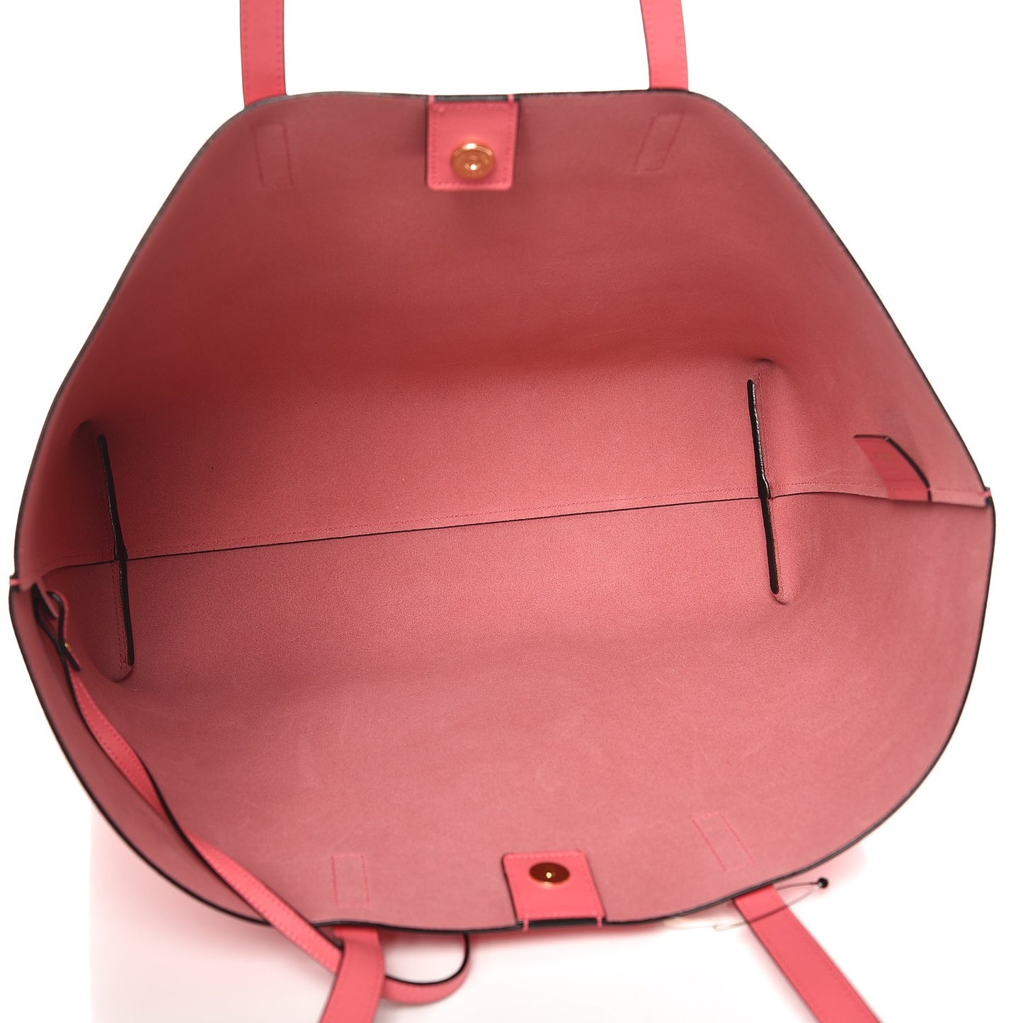 Calfskin Large Shopping Tote Pale Rose