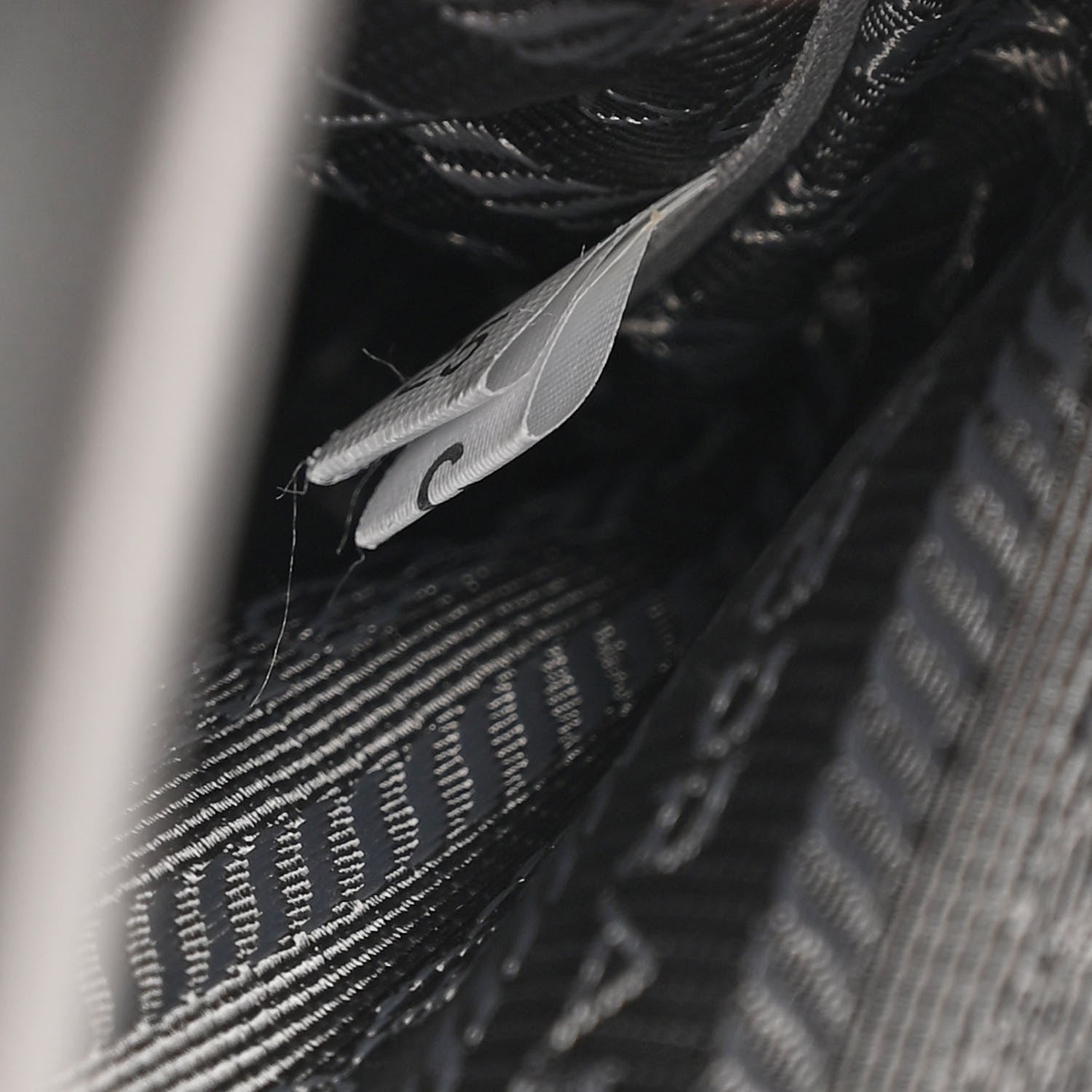 Prada Nappa Triangle Stitched Small Spectrum Bag Marmo 7 of 12