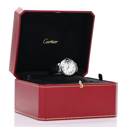 Cartier Stainless Steel Alligator 33mm Ballon Bleu De Cartier Automatic Watch 5 of 5