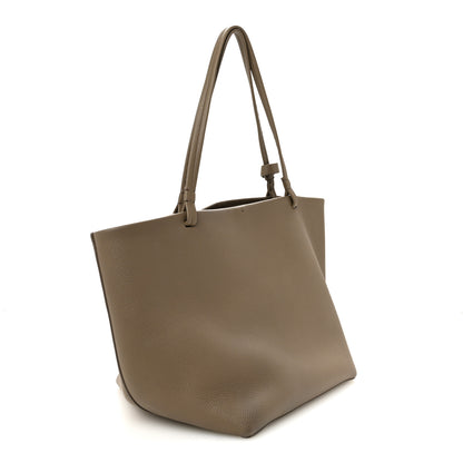 The Row Grained Calfskin Park Tote Three Elephant 4 of 10