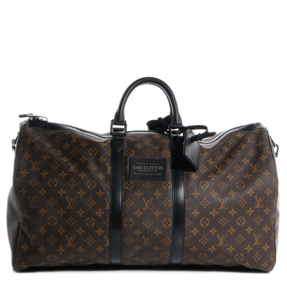 Louis Vuitton Monogram Waterproof Keepall Bandouliere 55 1 of 7