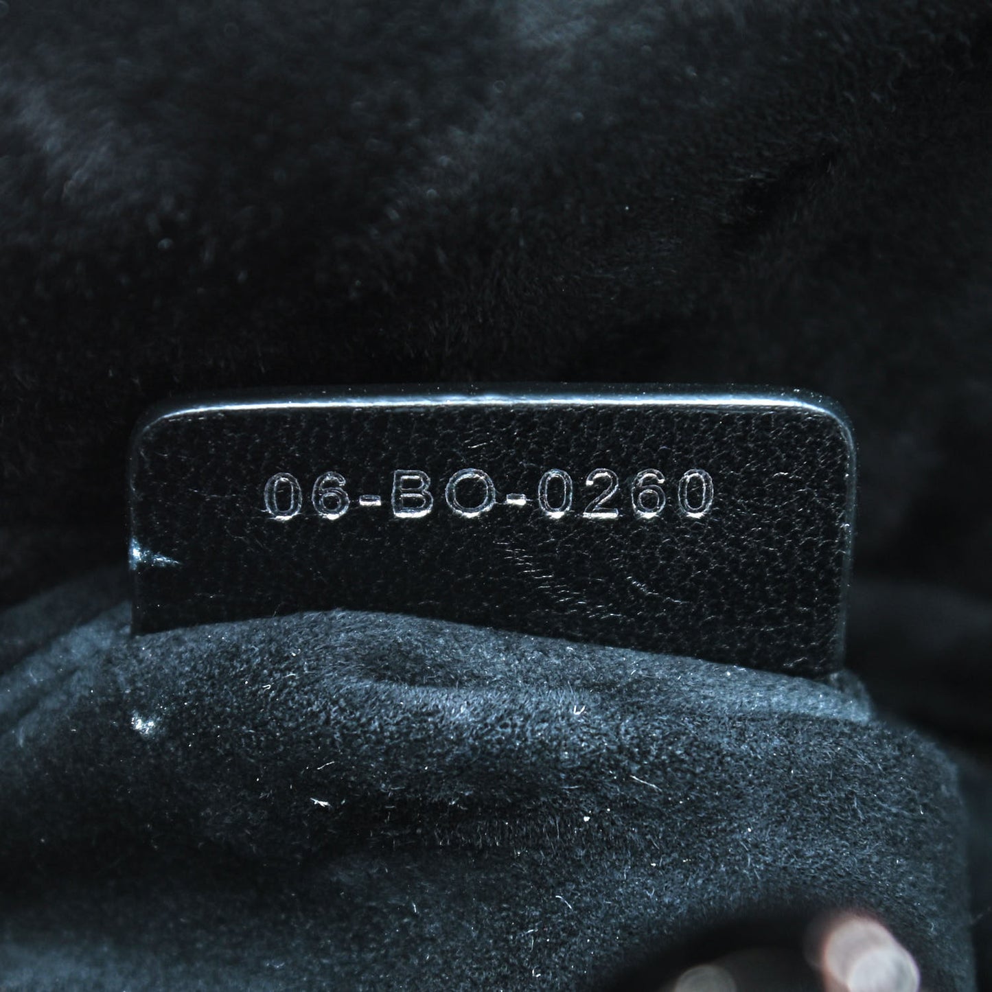 Lambskin Cannage Medium Lady Dior Black