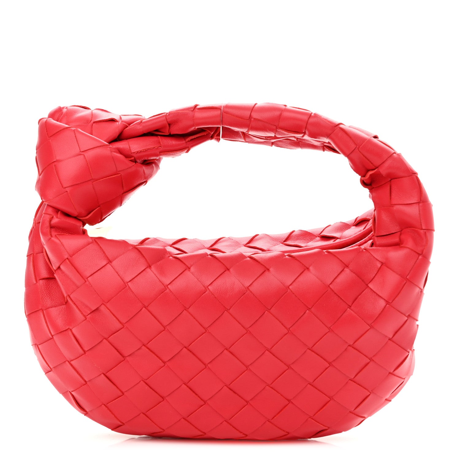Bottega Veneta Nappa Intrecciato Mini Jodie Red 1 of 11