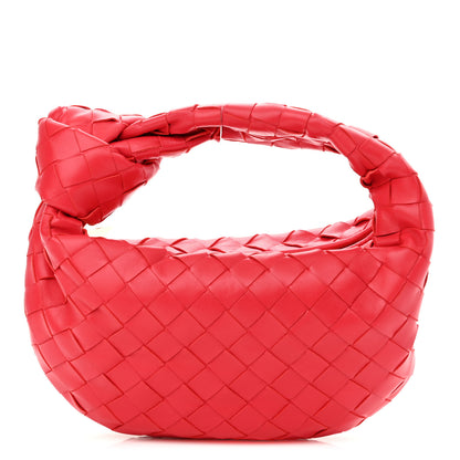 Bottega Veneta Nappa Intrecciato Mini Jodie Red 1 of 11