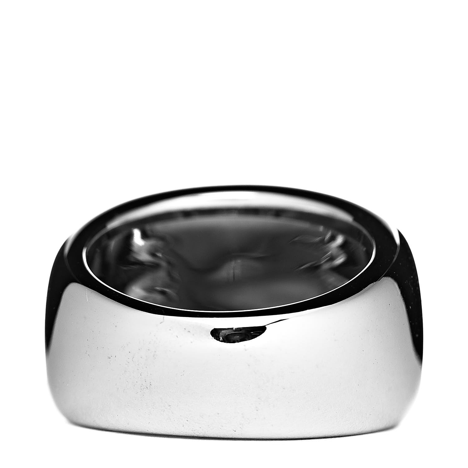 Cartier 18K White Gold Nouvelle Vague Dome Ring 51 5.75 3 of 4